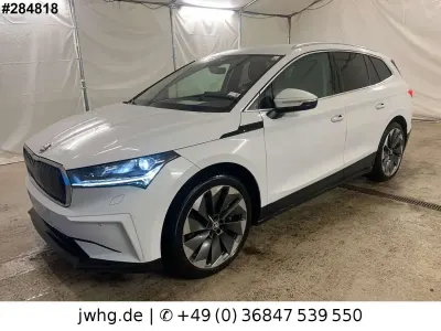 Gebraucht Skoda Enyaq iV Suite 150 kW (204 PS) 2021 Weiß SUV
