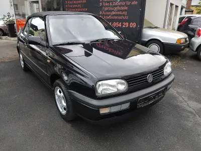 Gebraucht VW Golf Cabriolet Karmann 90 PS (66 kW) 1998 Schwarz Cabrio