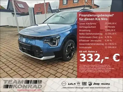 Gebraucht Kia e-Niro Inspiration 150 kW (204 PS) 2023 Blau SUV