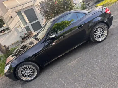 Gebraucht Mercedes SLK350 272 PS (200 kW) 2005 Schwarz Cabrio