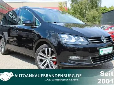 Gebraucht VW Sharan Cup 140 PS (102 kW) 2014 Schwarz Van / Kleinbus