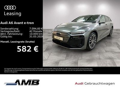 Daytonagrau perleffekt Gebraucht 2025 Audi A6 e-tron Performance Kombi | 68.880 € (Superpreis)