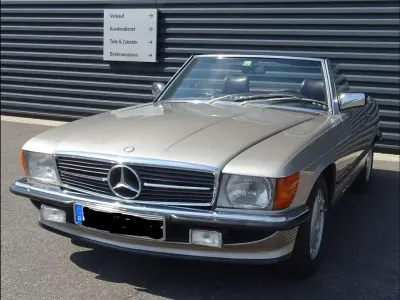 Gebraucht Mercedes SL300 188 PS (138 kW) 1986 Silber Cabrio