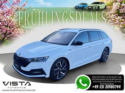 Gebraucht Skoda Octavia SportLine 150 PS (110 kW) 2022 Candyweiss Kombi