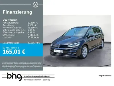 Gebraucht VW Touran Highline 180 PS (132 kW) 2017 Schwarz Van / Kleinbus