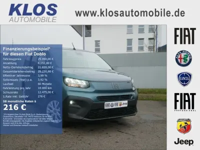 Neu Fiat Doblò Comfort 131 PS (96 kW) 2026 Grau Van / Kleinbus