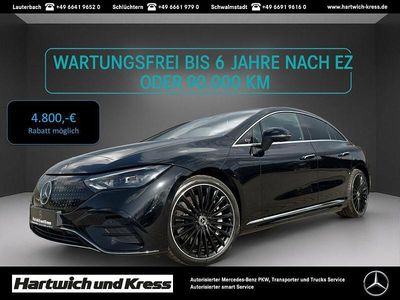 Gebraucht Mercedes EQE350 AMG line Plus 214 kW (292 PS) 2024 Schwarz  unilack Limousine