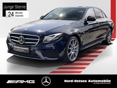 Gebraucht Mercedes E400 AMG 340 PS (250 kW) 2020 Blau cavansitblau metallic Limousine