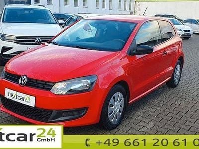 Gebraucht VW Polo Trendline 69 PS (50 kW) 2011 Rot Kleinwagen