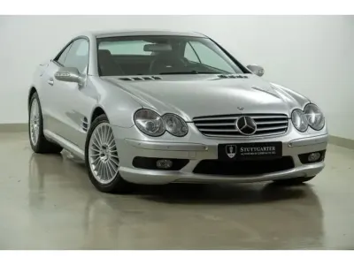 Gebraucht Mercedes SL55 AMG AMG 500 PS (367 kW) 2002 Brillantsilber  lack (metallic) Cabrio
