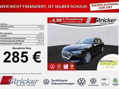 Gebraucht Audi e-tron Advanced 230 kW (313 PS) 2022 Schwarz SUV