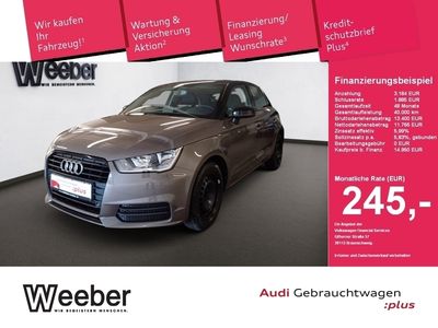 Gebraucht Audi A1 Sportback Design 125 PS (91 kW) 2016 Sohobraun (metallic) Kleinwagen