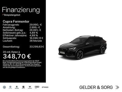 Gebraucht Cupra Formentor 204 PS (150 kW) 2023 Midnight schwarz metallic SUV