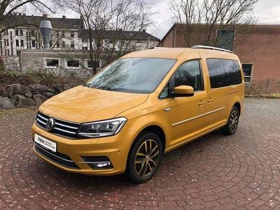 Occasion VW Caddy Maxi Highline 131 PK (96 kW) 2019 Geel MPV