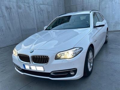 Gebraucht BMW 520 Luxury Line 190 PS (139 kW) 2015 Weiß Kombi