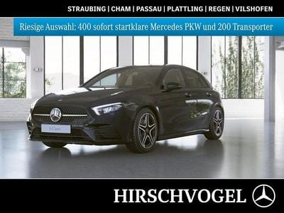 Gebraucht Mercedes A250 AMG line 160 PS (117 kW) 2021 Metalliclack kosmosschwarz Limousine