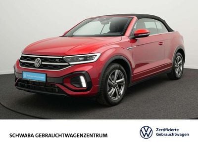 Second-hand VW T-Roc Cabriolet R-line 150 CP (110 kW) 2025 Roșu Cabrio