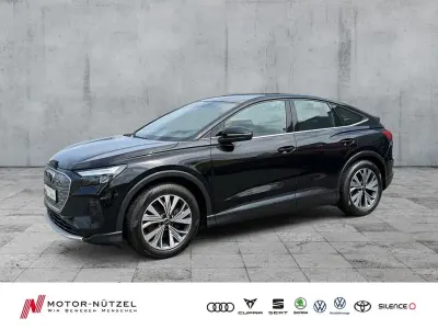 Gebraucht Audi Q4 Sportback e-tron Advanced Plus 125 kW (170 PS) 2023 Mythosschwarz metallic SUV