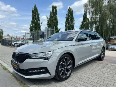 Gebraucht Skoda Superb SportLine 190 PS (139 kW) 2023 Steelgrau Kombi