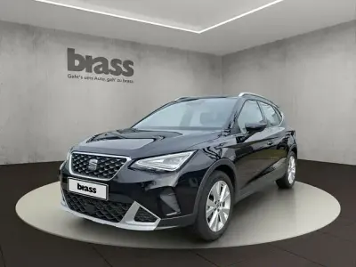 Gebraucht Seat Arona Xperience 110 PS (80 kW) 2023 Midnight schwarz metallic SUV