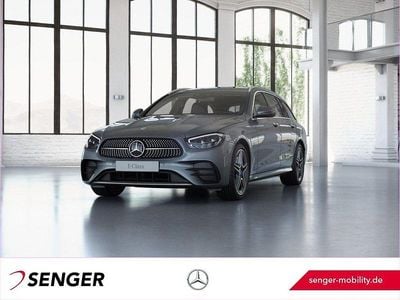Grau Gebraucht 2021 Mercedes E400 AMG Limousine | 49.760 € (Etwas zu teuer)
