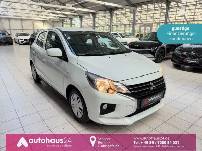 Gebraucht Mitsubishi Space Star Select 71 PS (52 kW) 2023 Weiß Kleinwagen