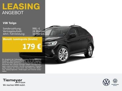 Gebraucht VW Taigo Goal 116 PS (85 kW) 2024 Schwarz SUV