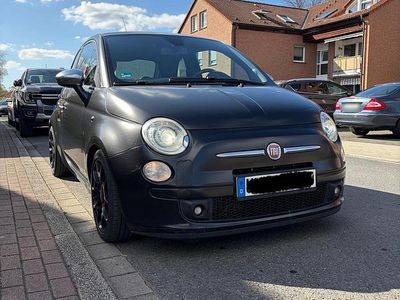Gebraucht Fiat 500 95 PS (69 kW) 2011 Schwarz Kleinwagen