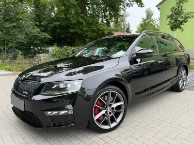 Gebraucht Skoda Octavia vRS 185 PS (136 kW) 2015 Schwarz Kombi