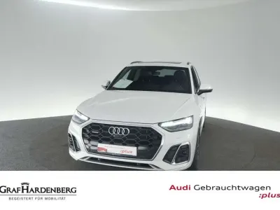Gebraucht Audi Q5 S-Line 367 PS (269 kW) 2022 Gletscherweiß metallic SUV