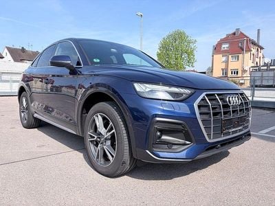 Second-hand Audi Q5 Sportback Performance 204 CP (150 kW) 2022 Albastru SUV