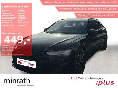 Schwarz Gebraucht 2023 Audi A6 S-Line Kombi | 46.839 € (Fairer Preis)