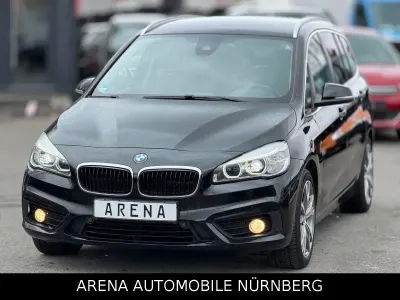 Gebraucht BMW 218 Gran Tourer Advantage 150 PS (110 kW) 2016 Schwarz Van / Kleinbus
