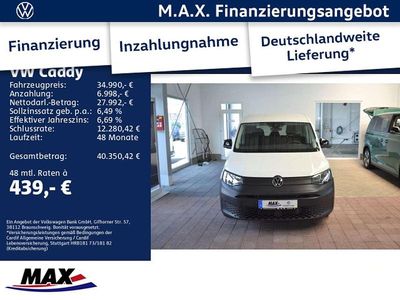 Gebraucht VW Caddy 122 PS (89 kW) 2025 Weiß Van / Kleinbus