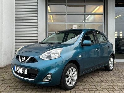 Gebraucht Nissan Micra Acenta 80 PS (58 kW) 2014 Blau Limousine
