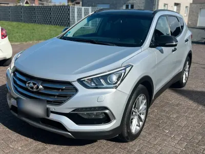 Gebraucht Hyundai Santa Fe 202 PS (148 kW) 2017 Silber SUV