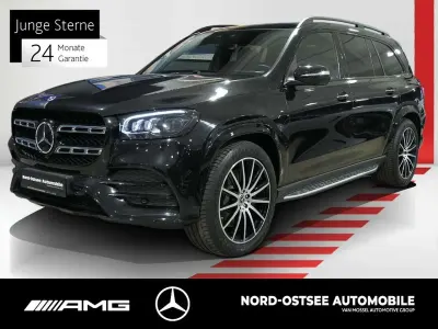 Gebraucht Mercedes GLS450 Night 367 PS (269 kW) 2024 Metalliclack obsidianschwarz m SUV