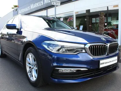 Gebraucht BMW 520 Sport Line 190 PS (139 kW) 2018 Blau Kombi