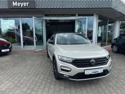 Gebraucht VW T-Roc Cabriolet Style 150 PS (110 kW) 2020 Ivory silver metallic (metallic) Cabrio