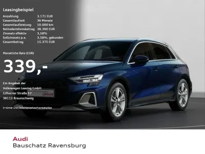 Brugt Audi A3 Sport 204 HK (150 kW) 2025 Blå Sedan