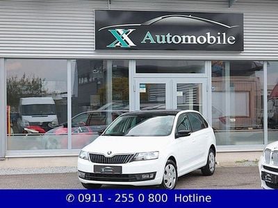 Usata Skoda Rapid Emotion Plus 110 CV (80 kW) 2015 Bianco Utilitaria