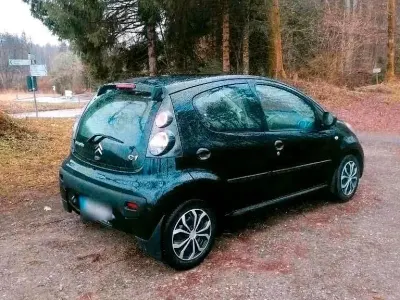 Gebraucht Citroën C1 69 PS (50 kW) 2009 Schwarz Kleinwagen