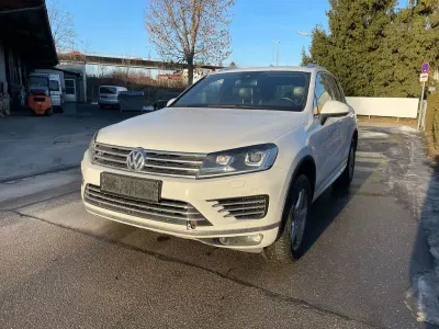 Brugt VW Touareg R-line 262 HK (192 kW) 2015 Hvid SUV