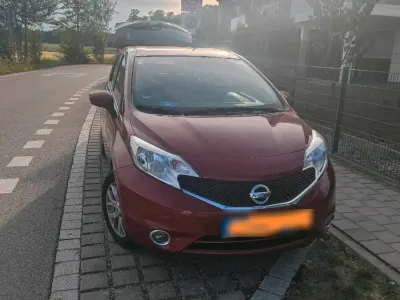 Gebraucht Nissan Note 59 PS (43 kW) 2016 Rot Kleinwagen
