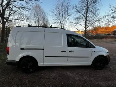 Gebraucht VW Caddy Maxi 102 PS (75 kW) 2015 Weiß Van / Kleinbus