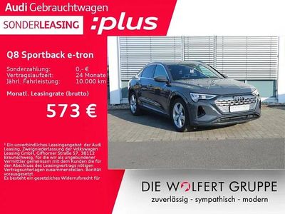 Second-hand Audi e-tron Sportback Advanced Plus 300 kW (408 CP) 2023 Gri SUV