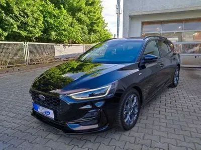 Gebraucht Ford Focus ST-Line X 155 PS (114 kW) 2024 Obsidianschwarz metallic (metallic) Kombi