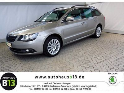 Gebraucht Skoda Superb Business Line 105 PS (77 kW) 2014 Beige metallic Kombi
