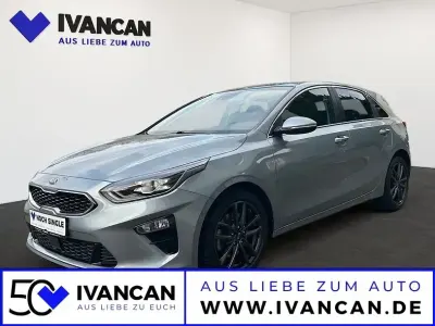 Gebraucht Kia Ceed Platinum Edition 140 PS (102 kW) 2019 (css) lunarsilber met. Kleinwagen