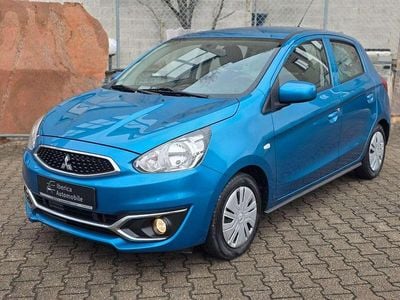 Gebraucht Mitsubishi Space Star Edition 71 PS (52 kW) 2018 Cerulean/medium blue Kleinwagen